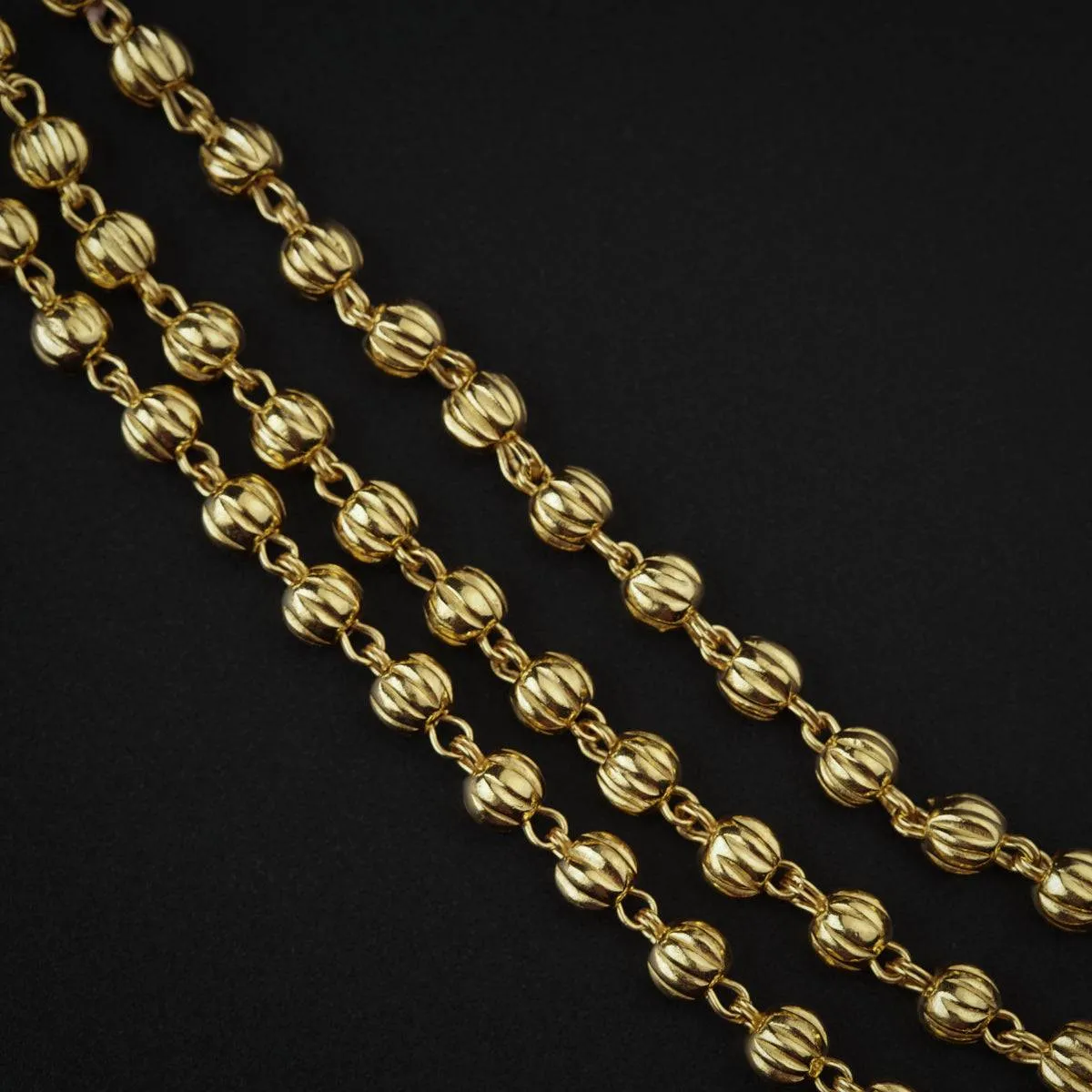हरपर रेवडी माला (Harpar Revdi Mala) 3 Layered Necklace