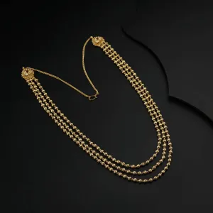 हरपर रेवडी माला (Harpar Revdi Mala) 3 Layered Necklace