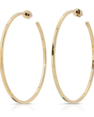 2.5" Ava Hoops Gold | Gold