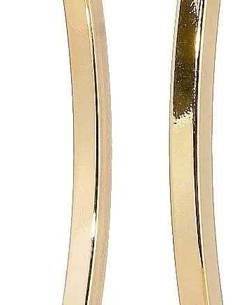 2.5" Ava Hoops Gold | Gold