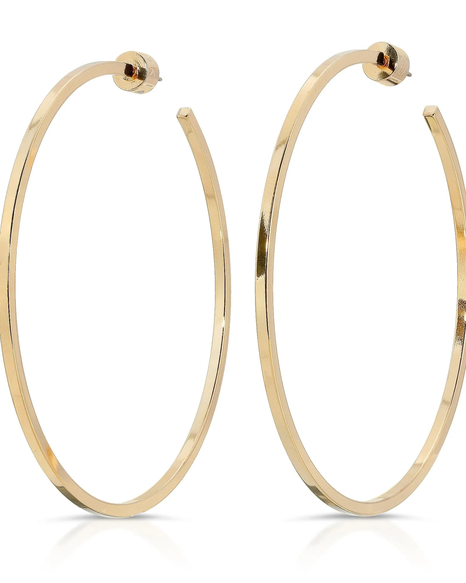 2.5" Ava Hoops Gold | Gold