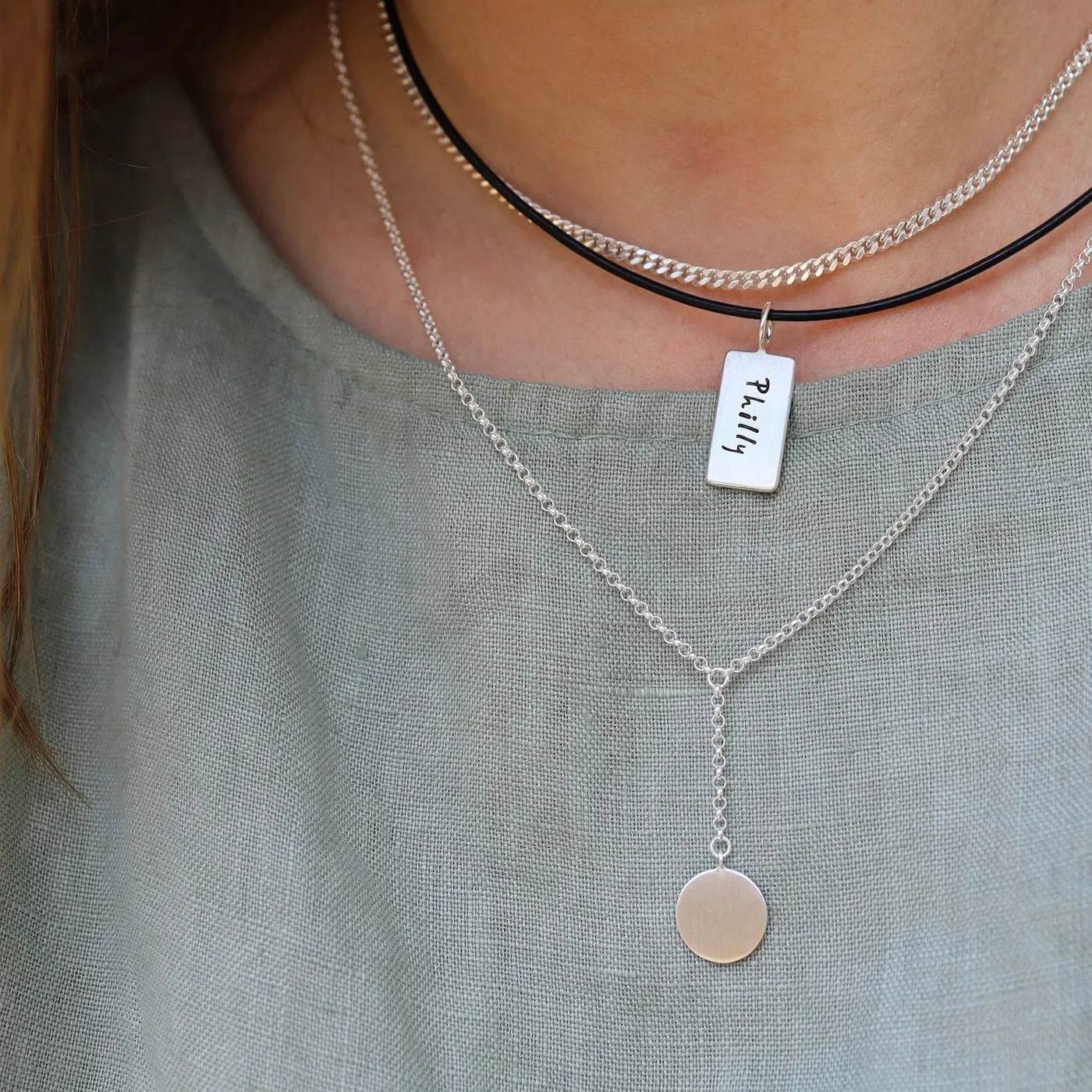 3mm Cut Curb Chain in Sterling Silver