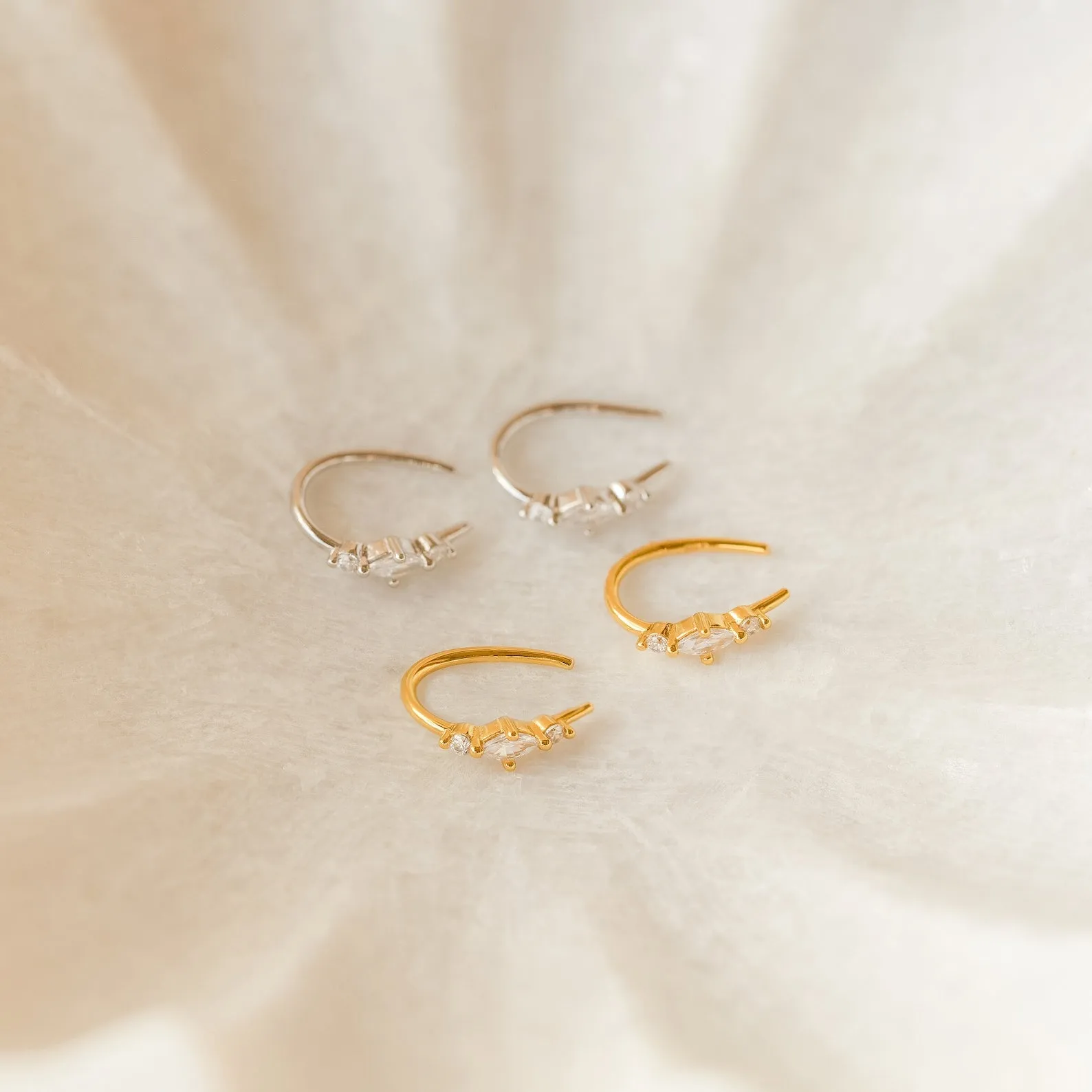 Amaya Diamond Threader Earrings