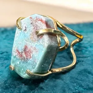 Amazonian Gem Collection Larimar Ring