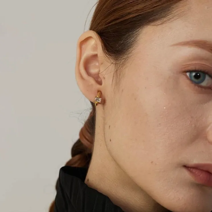 Aure Clip On Hoops