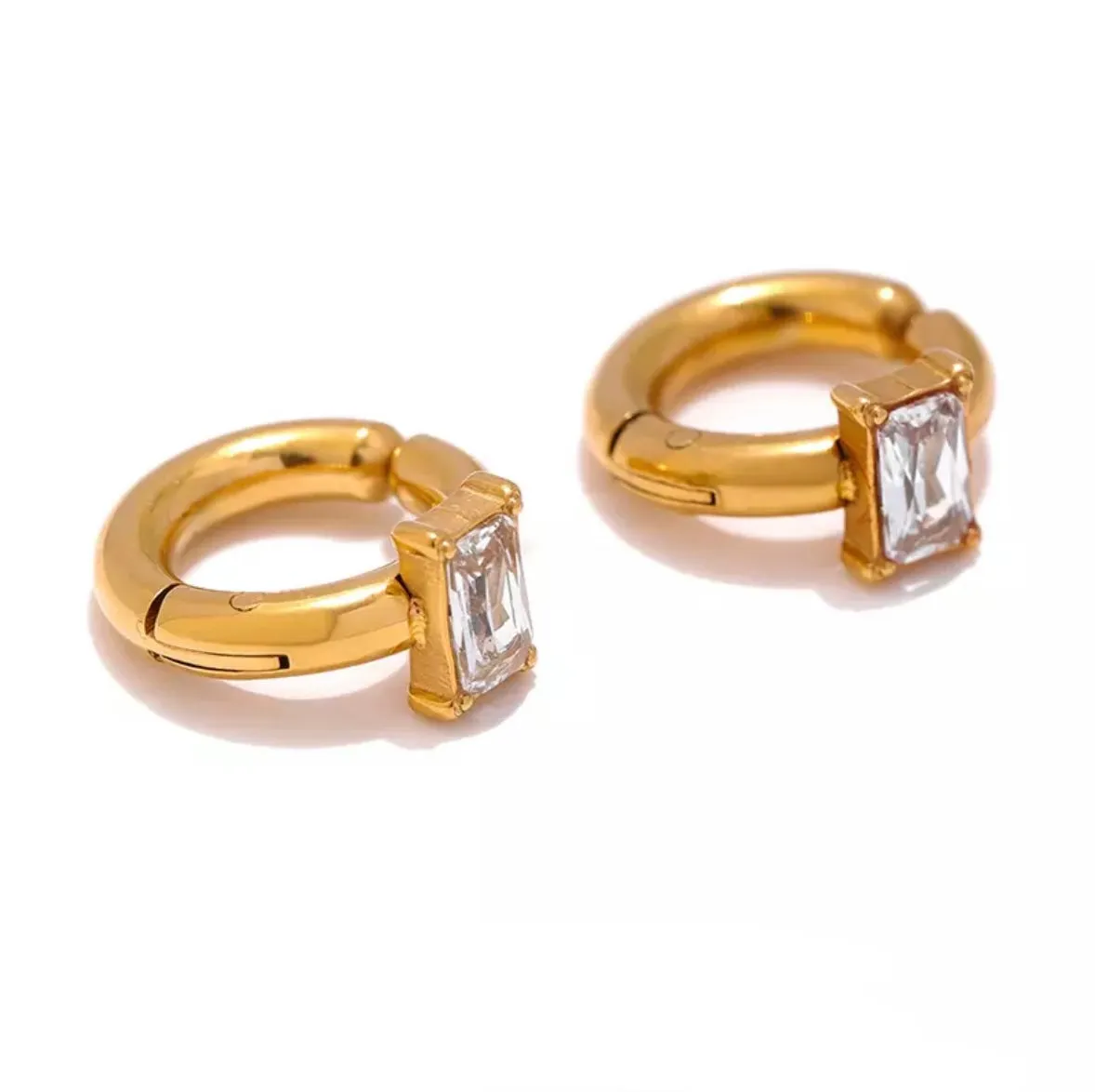 Aure Clip On Hoops