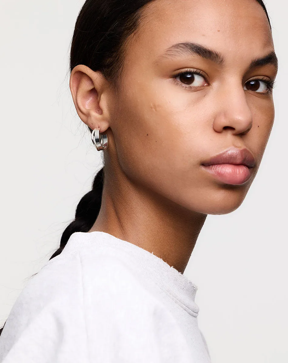 Bliss Hoops Gold Plated - Medium
