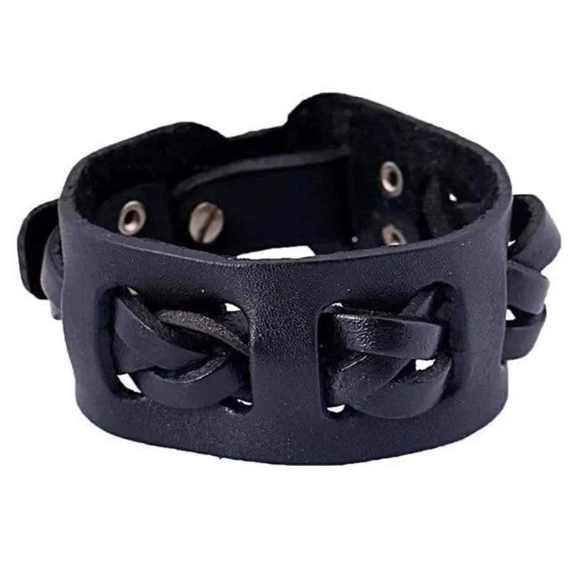Braided Leather Bracelet