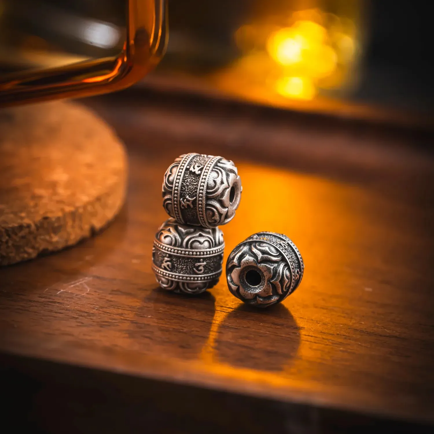 Buddhist Mantra Bead Bracelet