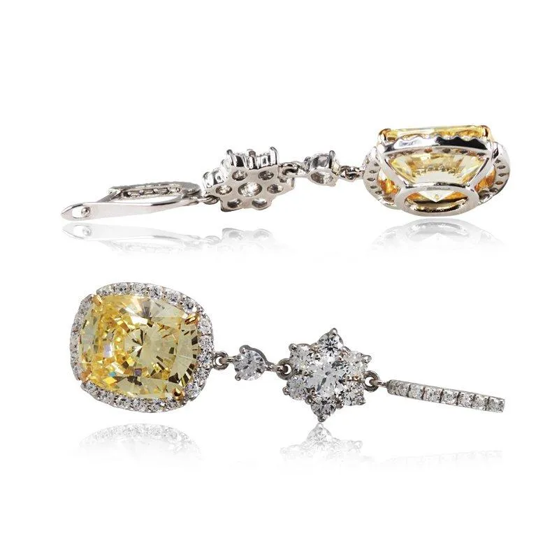 Canary Yellow Border set Drops