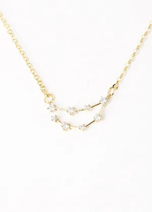 Capricorn Constellation Zodiac Necklace (Dec 23-Jan 20) - As seen in Real Simple, People Magazine & more