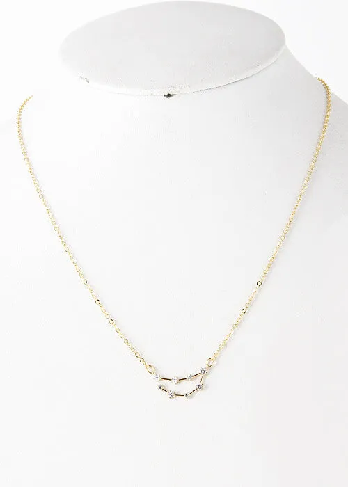 Capricorn Constellation Zodiac Necklace (Dec 23-Jan 20) - As seen in Real Simple, People Magazine & more