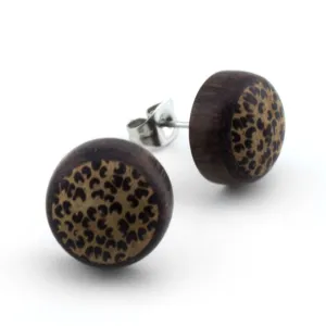 Coconut Wooden Organic Earrings