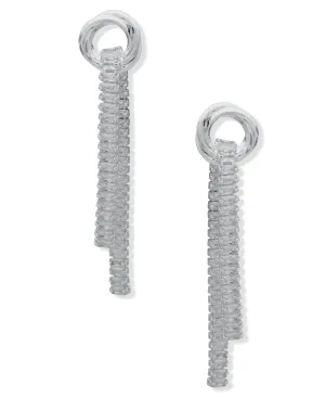 CZ Linear Post Earrings