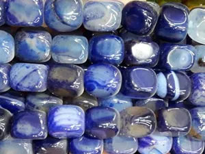 Dark Blue Jade Taiwan Tumbles