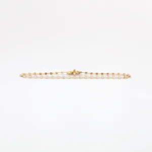 Diamond Station Tennis Bracelet