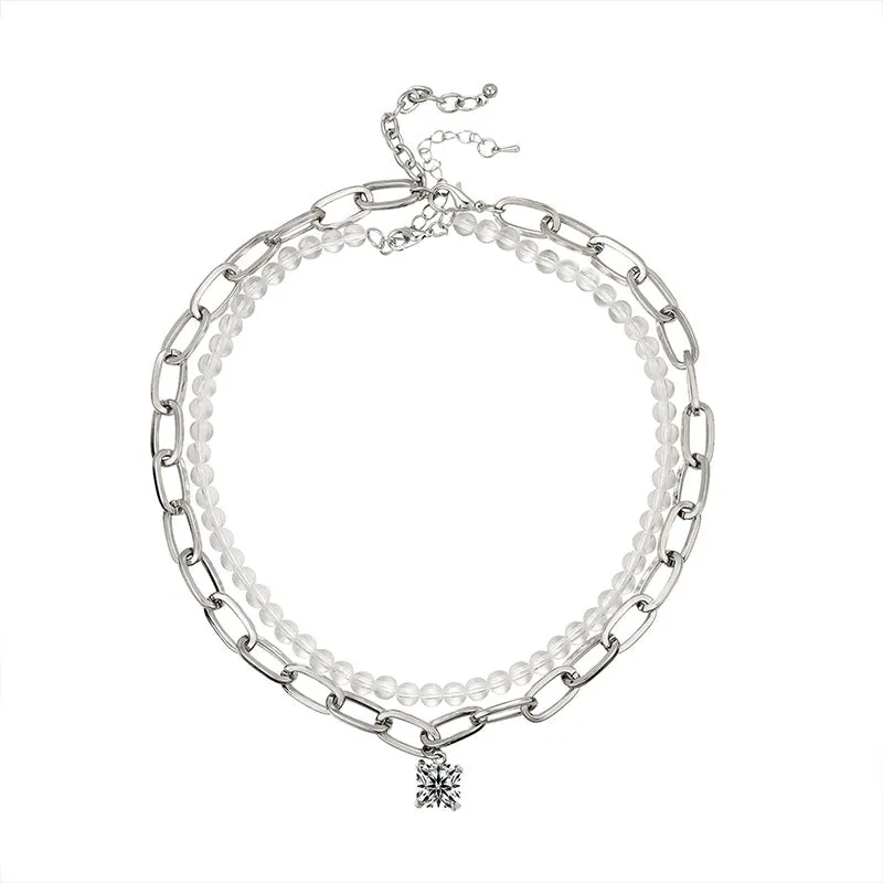 Explosion Style Simple Wind Back Shape Chain