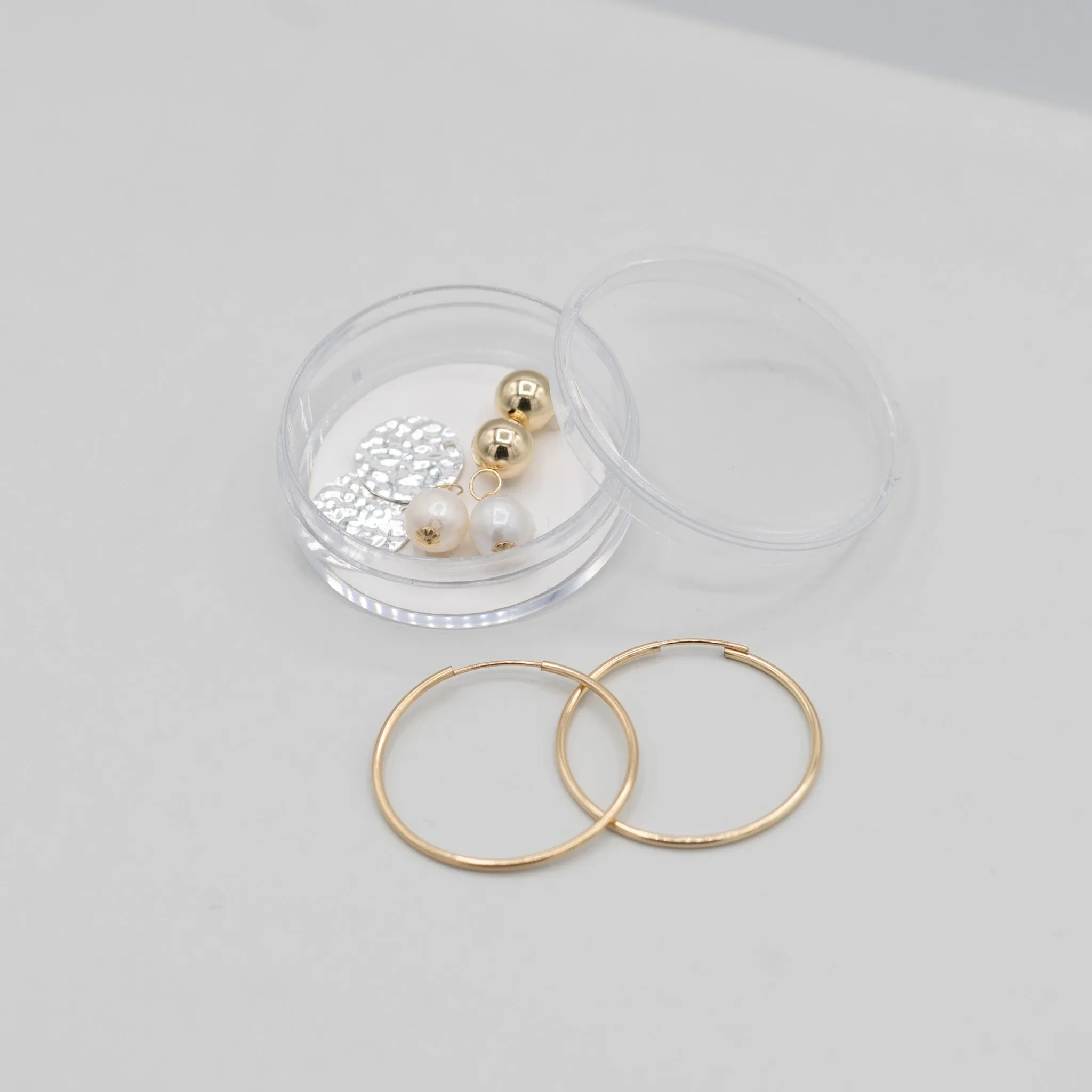 Extra Large Sterling Silver Tube Hoops