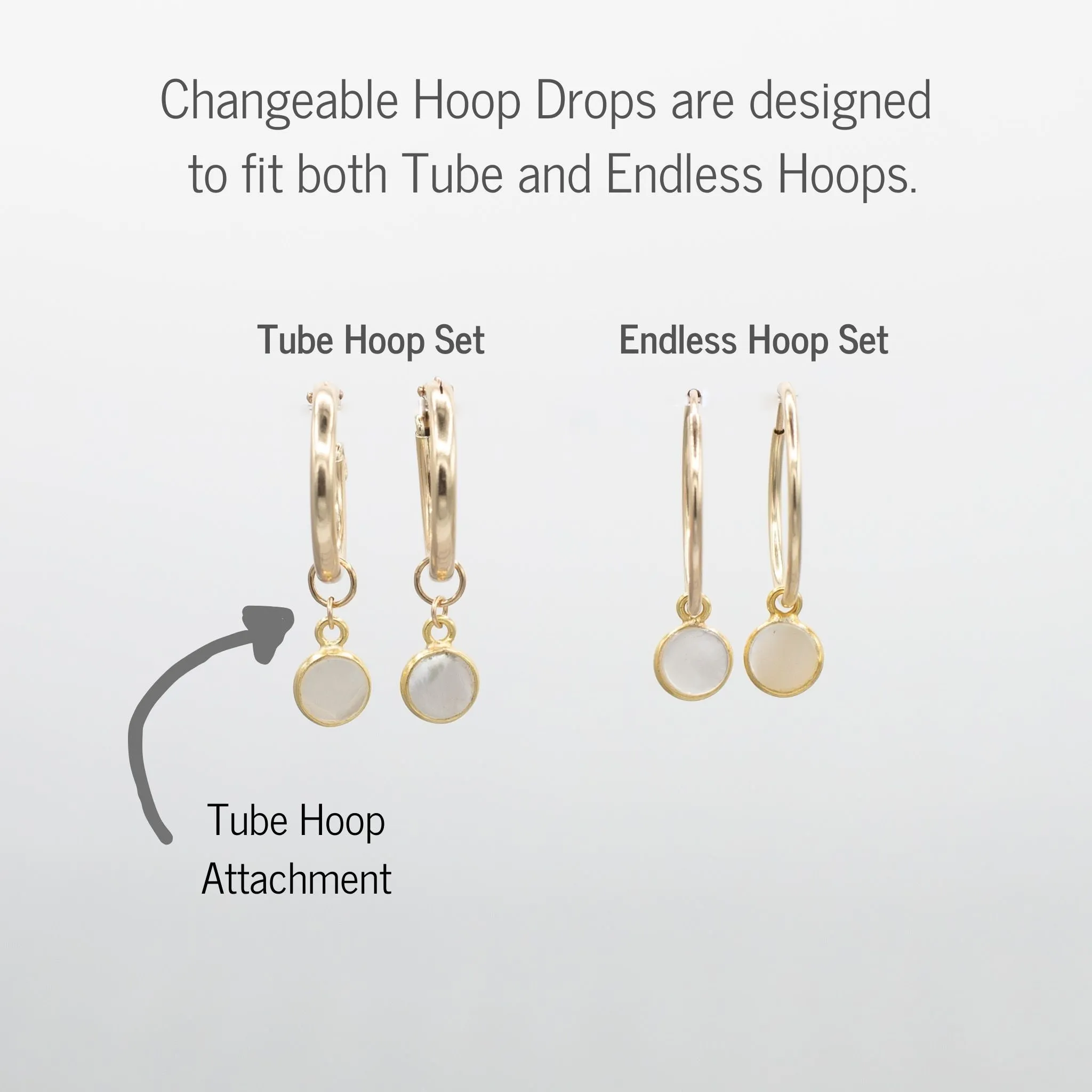 Extra Large Sterling Silver Tube Hoops