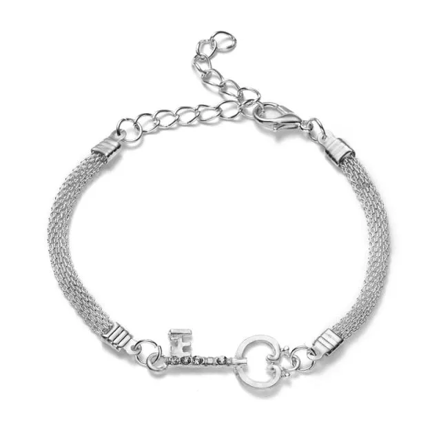 Fashion Geometric Couple Bracelets