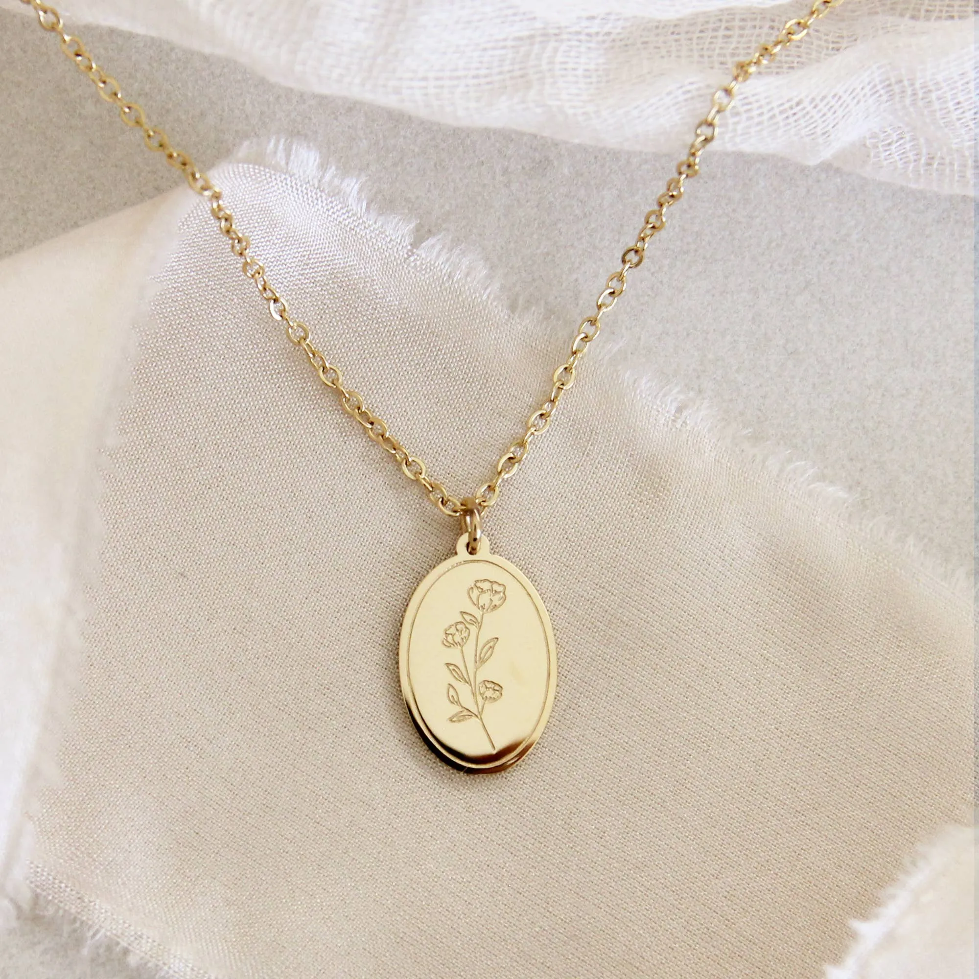 Flower Necklace, Isaiah 40:8