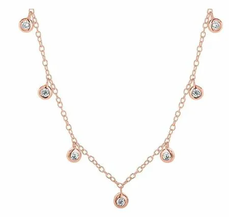 Georgini Lynx Pendant Rose Gold Ip726Rg