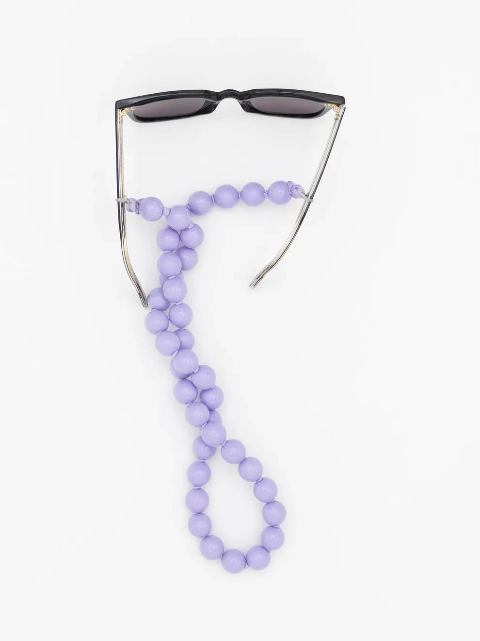 GLASSES HOLDER - BIG PERLEN - LILAC