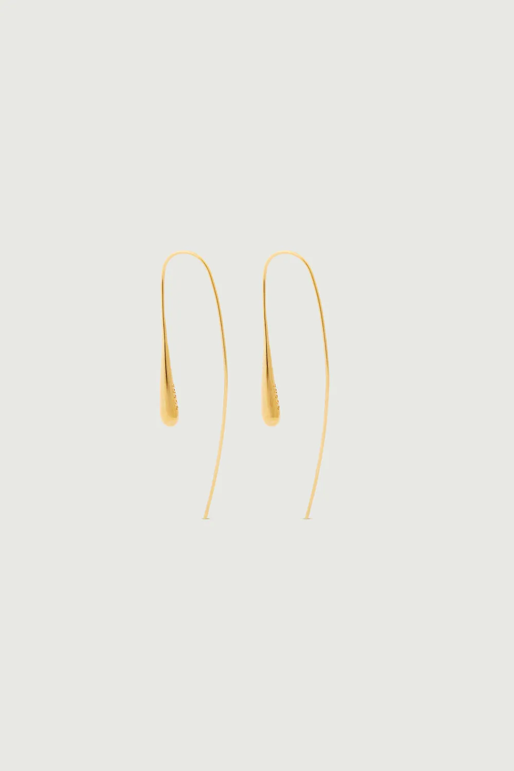 GOLD HUGGIE EARRINGS