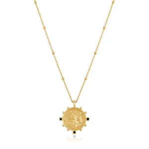 Gold Victory Goddess Necklace