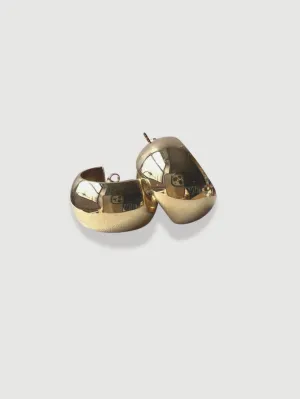 Groovy Gold Hoops