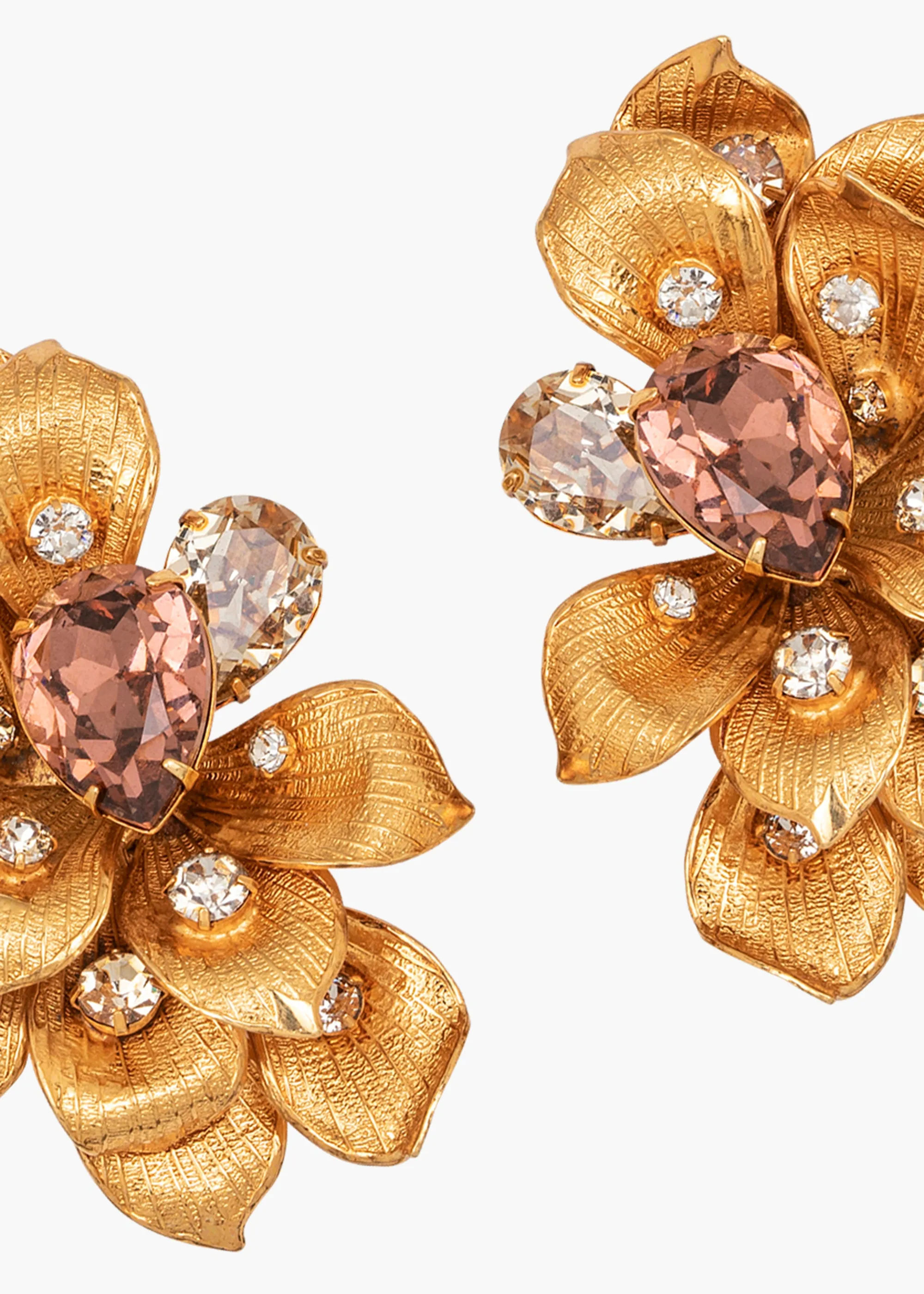 Kaleen Earrings -- Rose