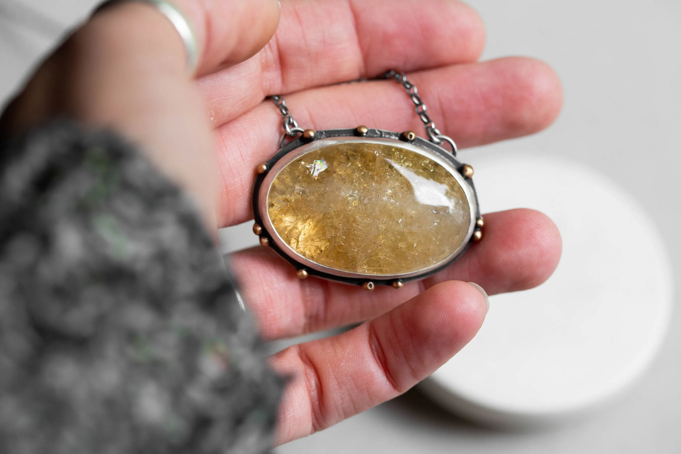 Large | Honey Necklace | #37