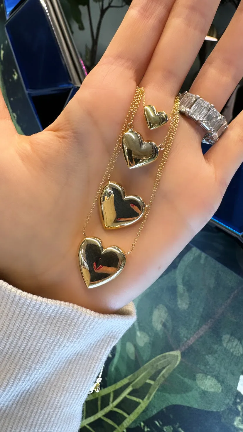 Mary Heart Necklace
