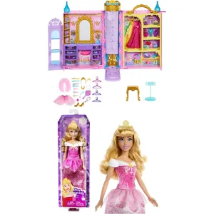 Mattel Disney Princess Closet Playset with Accessories