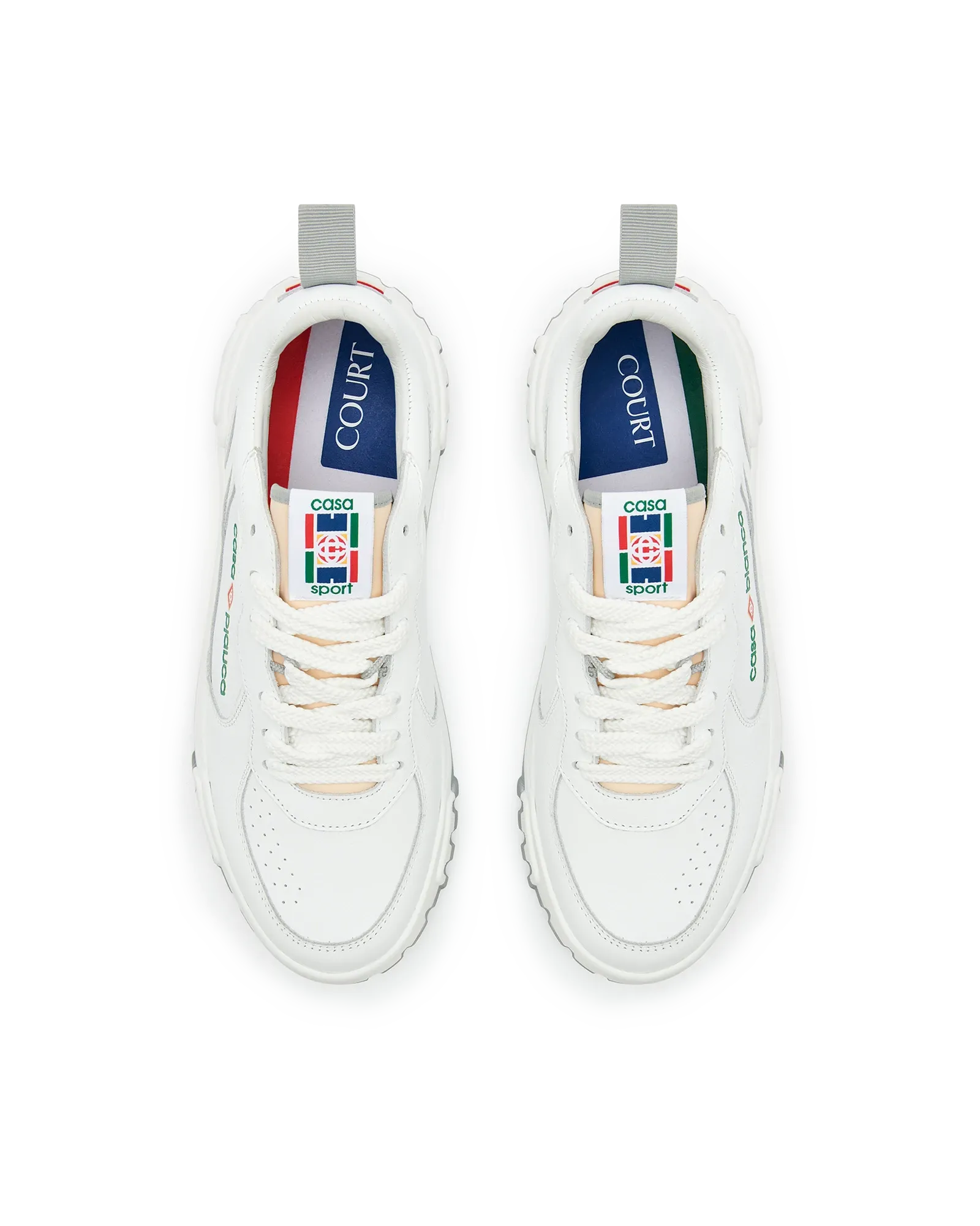 Men's Court White & Grey Sneaker