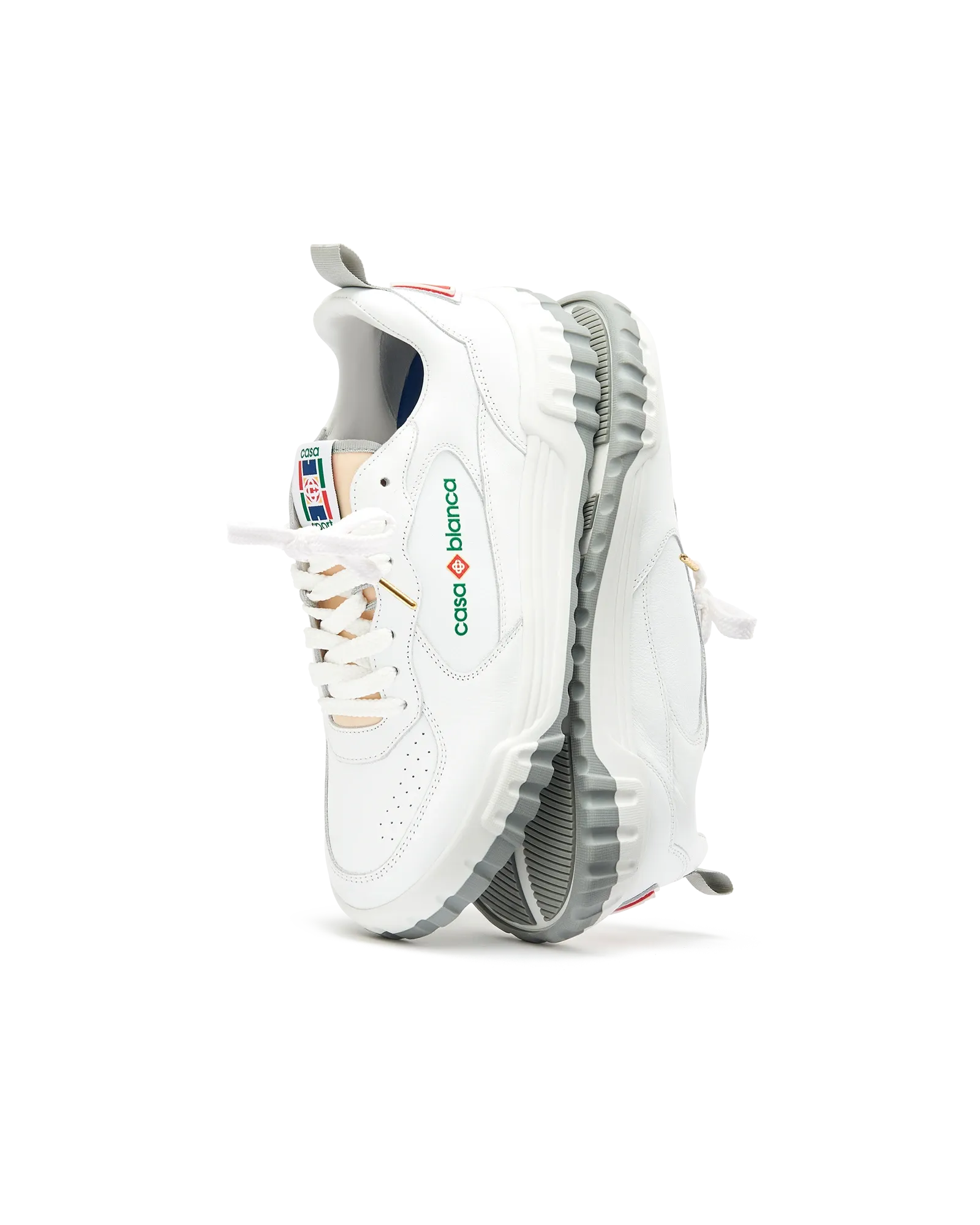Men's Court White & Grey Sneaker