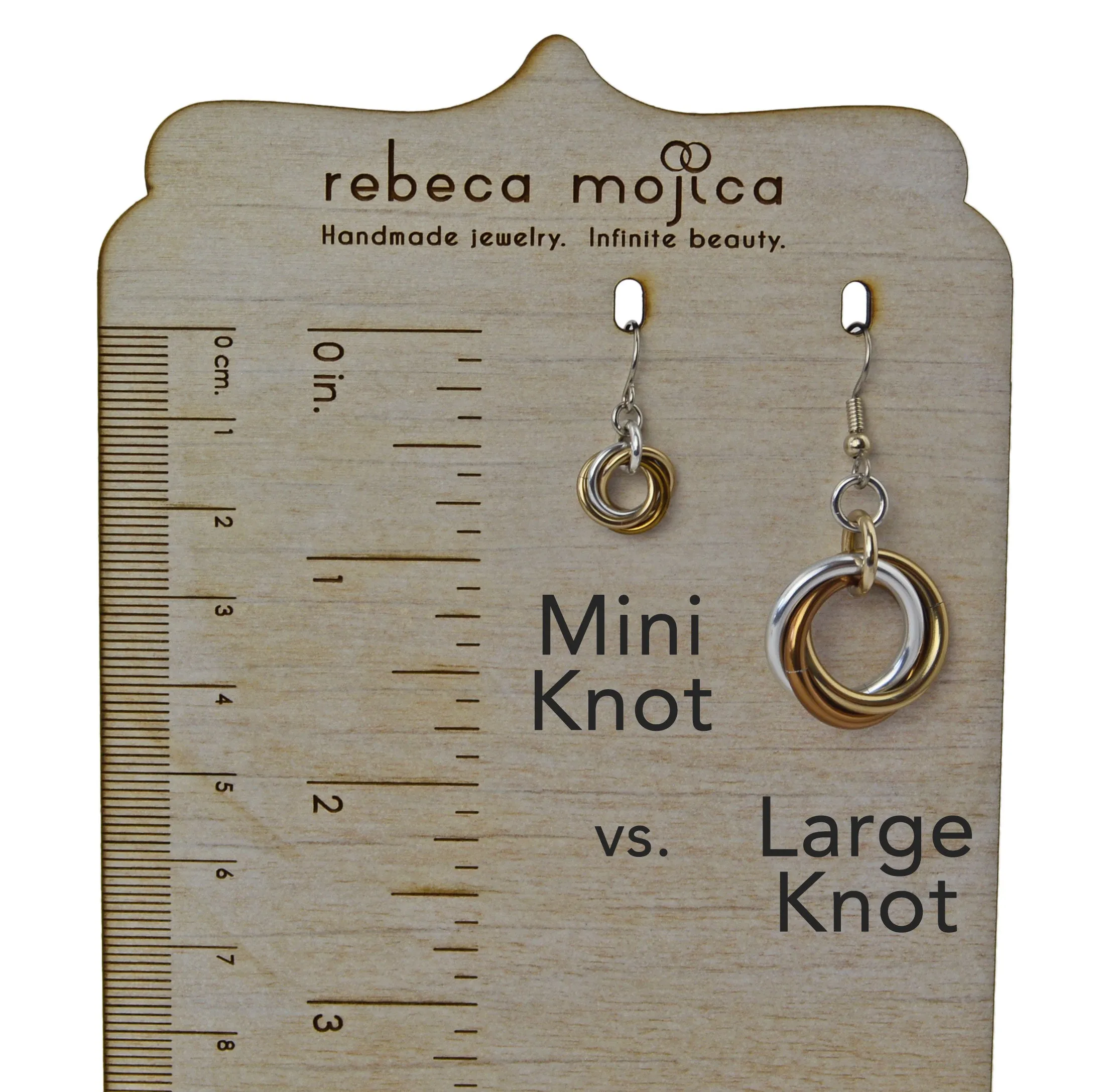 Mini Knot Earrings - Cosmic Unicorn