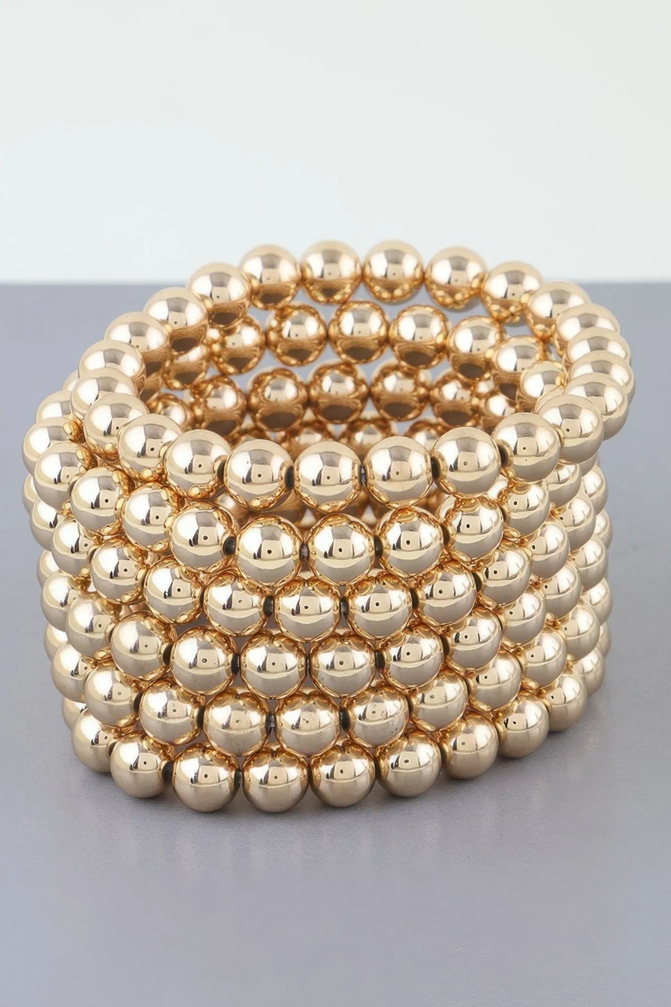 Multi Beaded Cuff Bracelet