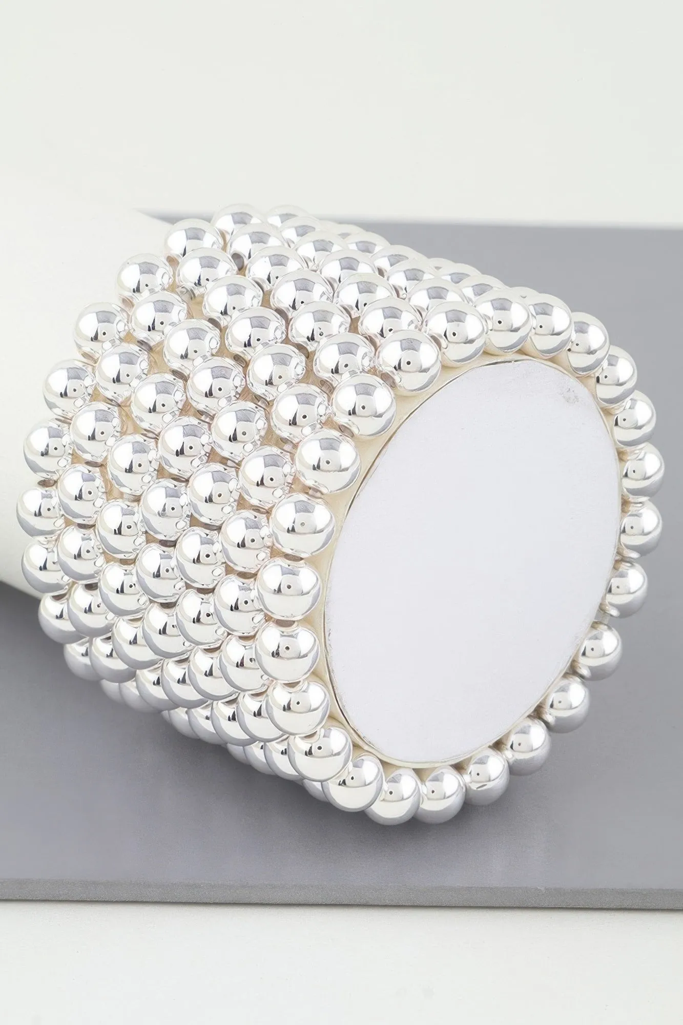 Multi Beaded Cuff Bracelet