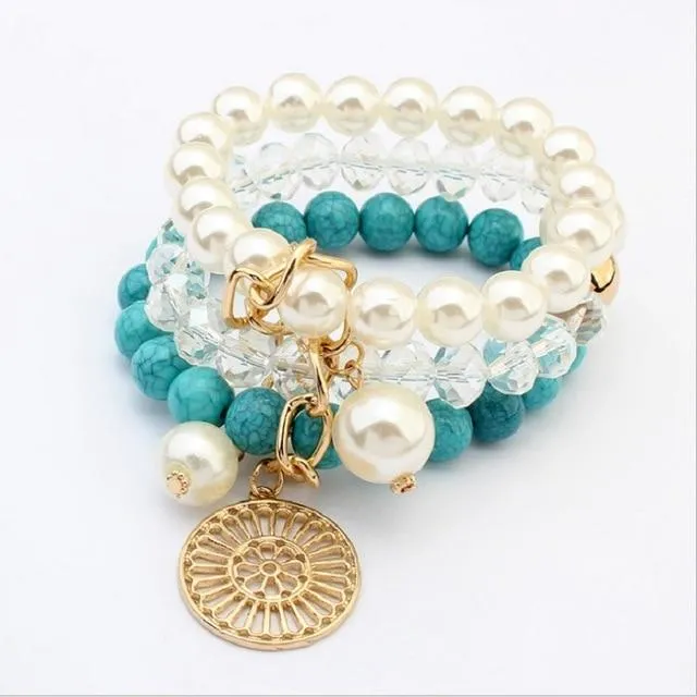 Multi-layer Candy-Color Boho Bracelets