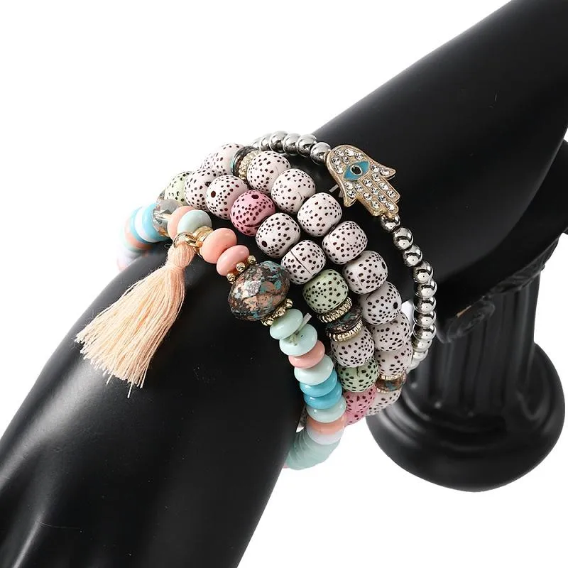 Multi-layer Candy-Color Boho Bracelets