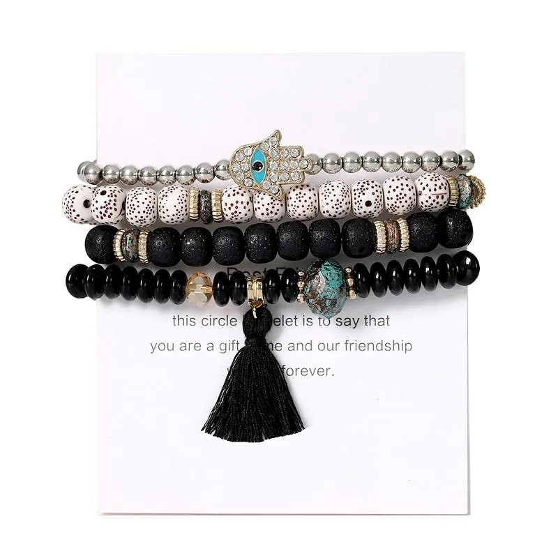 Multi-layer Candy-Color Boho Bracelets