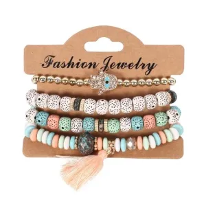 Multi-layer Candy-Color Boho Bracelets