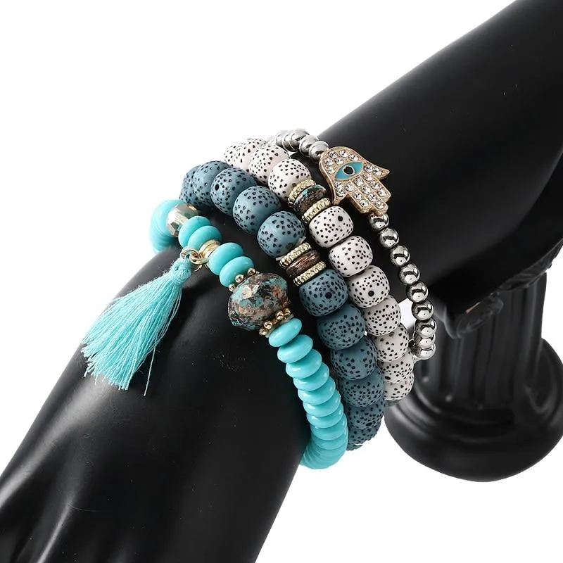 Multi-layer Candy-Color Boho Bracelets