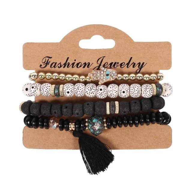 Multi-layer Candy-Color Boho Bracelets