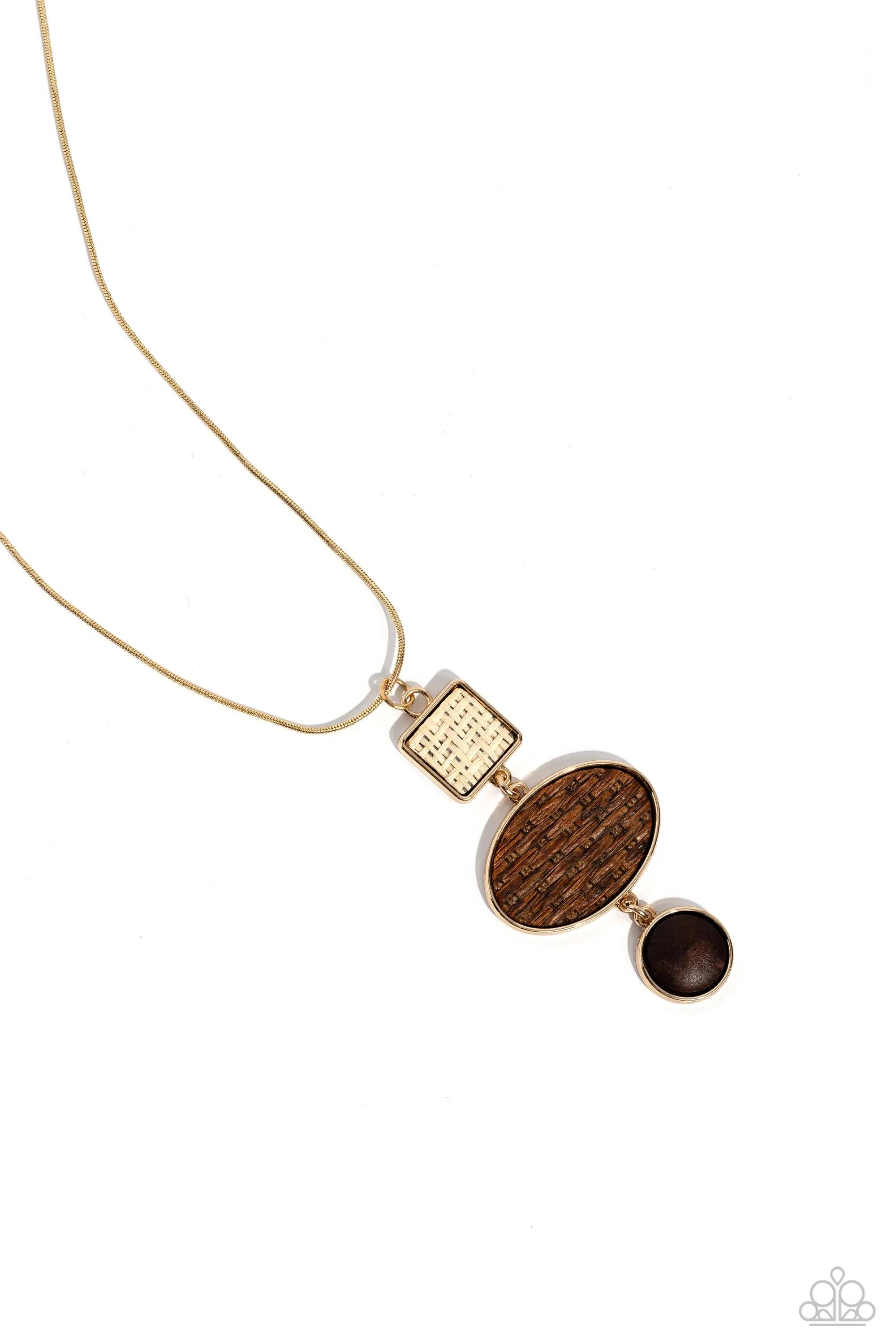 Necklaces Walk the TWINE - Gold N2063