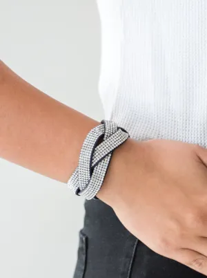 Nice Girls Finish Last Blue Bracelet