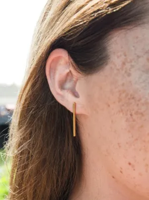 Olimpia 14K Gold Stud Earrings