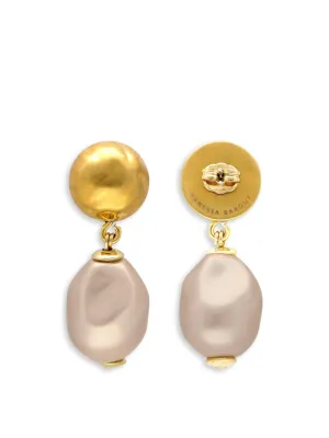 Organic Pearl Earrings