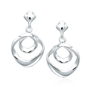 Organic Sterling Silver Earrings TER946